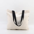 thumbnail image 2 of Bolso Tote de Lona Baglemon para Mujer, Bolso Estético de Hombro con Cierre y Bolsillos Internos, 2 of 7