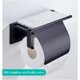 thumbnail image 5 of BR Portarrollos de papel higiénico de pared de acero inoxidable para baño y cocina, 5 of 5