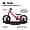 thumbnail image 5 of Strider 12” Sport Bike (Red) + Rocking Base - Helps Teach Baby How to Ride a Balance Bicycle - for Kids 6 Months to 4 Years - Easy Assembly & Tool-Free Adjustments, 5 of 8