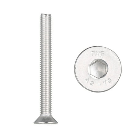 

Tomshine DIN7991 304 Stainless Steel Allen Bolt Socket Screws Hex Screw M-8*70