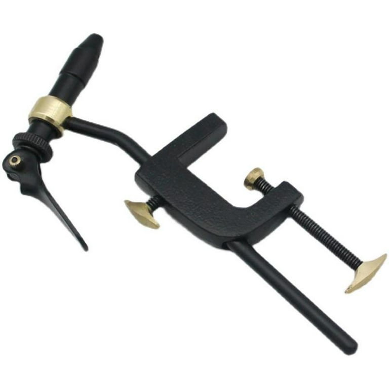 Rotary Fly Tying Vise - Practical Fly Fishing Vise with 360° Rotation and  Multiple Adjustments for Teasers and Jigs 