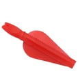 thumbnail image 3 of 24Pcs Archery Arrow Nock Feather Conjoined Fletching High Quality Plastic Hunting Target Vane 8mm Arrow Shafts Accessories, 3 of 11