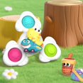 thumbnail image 6 of Student Spinner Toys, 3 Pack Sensory Toys for Toddlers 1-3, Space Themed Bath Travel Squeeze Toys Set 3 Set, 6 of 8