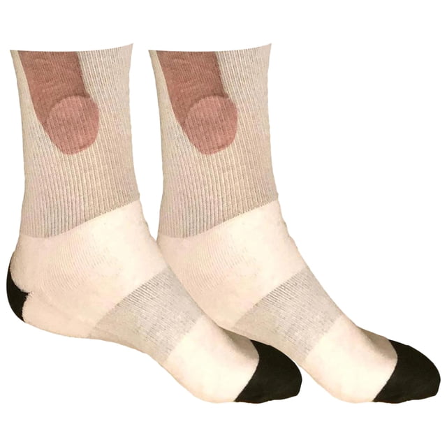 Calcetines Btafrte Punto Impresión 2 Piezas Algodón Sin Costuras para Adultos Hombres