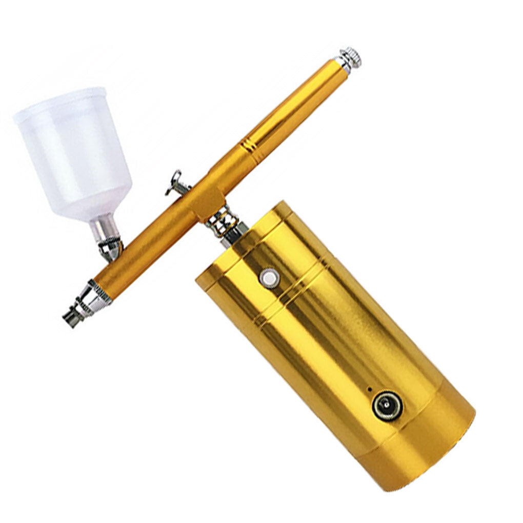Cordless Airbrush System Compressor - Gold