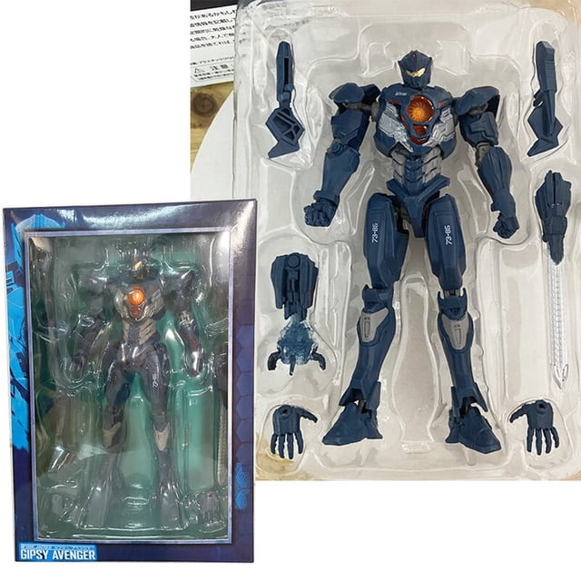 NECA Pacific Rim Red Tramp Figura de acción, Bandai Rim, Japanese Mecha Room, Figura de anime, Juguetes modelo hechos a mano, Mantequilla móvil conjunta zhangmengya LED