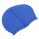 thumbnail image 5 of DEWIN Swim Gorro de baño Silicona Impermeable Natación Head Cover Profesional con protección para los oídos para Adultos Cabello Largo(Azul), 5 of 5