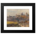 thumbnail image 2 of Gustav Bamberger 14x12 Black Modern Framed Museum Art Print Titled - Wachau, View of Krems (1908), 2 of 5