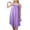 Purple a1, variant on snilers Womens Nightgown Loose Comfy Sleep Dress V Neck Sleeveless Silk Satin Sleepwear Summer Pajamas Nightdress