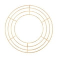 thumbnail image 3 of Wire Wreath Frame,metal wire Wreath Frame for crafts round,metal wreath rings Christmas flower wreath frames,wreath hoop wreath making supplies DIY,iron wreath circle flower Gold 30cm, 3 of 7