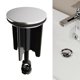 thumbnail image 2 of Bathroom Sink Basin Manual Lift Drain Plung Sink Stopper Drain Filter Replacement Drain Plug Bathtub Stopper Durable, 2 of 4