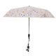 thumbnail image 4 of Sombrilla de Playa Baoblaze sombrilla para cochecito protección Solar Plegable ajustable patrón de flores, 4 of 8