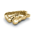 thumbnail image 3 of 9ct Gold Jewelco London CZ Horse Charm Pendant - 20inch Gold-plated Silver Chain, 3 of 7