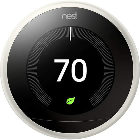 Google Nest Learning Thermostat, 3rd Generation (Best Thermostat For Google Home)