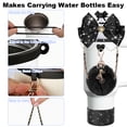 thumbnail image 5 of AGCAN Black Stanley Cup Accessories Set, 8Pcs Decorations for Stanley, Includes Water Bottle Handle Strap, Heart Charms, Straw Cover and All Stanley Essentials for 40oz & 30oz Tumbler, 5 of 8
