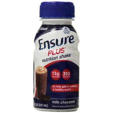 Ensure Plus Chocolate , 6 CT (Pack of 4)