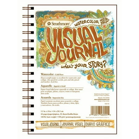 Strathmore 5.5 in x 8 in Cold Press Paper Pad (22 Sheets)