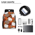 thumbnail image 6 of Haiem Various Pumpkins Backpack - Stylish and Durable 15-inch Laptop Backpack with Waterproof Oxford Fabric, 6 of 8