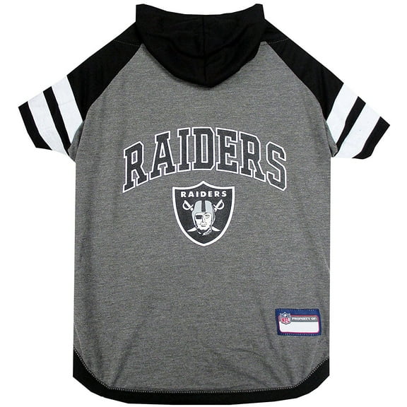 Pets First NFL Las Vegas Raiders NFL Hoodie Tee Shirt for Dogs & Cats - COOL T-Shirt, 32 Teams - Medium