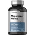 thumbnail image 1 of Suplemento de malato de magnesio Horbäach 1800 mg 250 cápsulas, 1 of 1