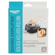 Equate Digital Rechargeable Sound Amplifier for the Ear, Beige, Frequency 500-3,200Hz, HA-59B