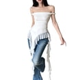thumbnail image 2 of mfyjkho Tops Y Blusas Para Mujer, Top Plisado Sin Mangas Con Cuello Redondo Para Mujer Top Versátil Tops Para Mujer L, 2 of 8