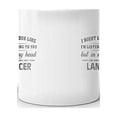 thumbnail image 3 of I'm Driving My LANCER Coffee Tea Ceramic Mug Office Work Cup Gift 11 oz, 3 of 3