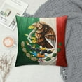 thumbnail image 2 of RUIYC Throw Pillow Covers  Mexican Flag  Throw Pillow Cover Pillowcases for Home Outdoor Living Room Sofa Office Hotel Cafes Decor, 2 of 5