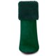 thumbnail image 2 of Botines de Nieve Allegra K Talón de bloque punta Redonda piel Sintética para Mujeres Verde 36, 2 of 6