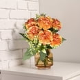 thumbnail image 7 of 7 Heads Artificial Peony Bouquet - Faux Blush Pink Cloud Lotus Flowers - Realistic Silk Floral Stems for Wedding Centerpieces, Home Table Decor & Vase Filler, 7 of 7