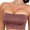 Purple, variant on Wireless Bandeau Bras for Women Strapless Push Up Tube Top Bralette Soft Non Slip Seamless Bra Underwear 34BC, Black
