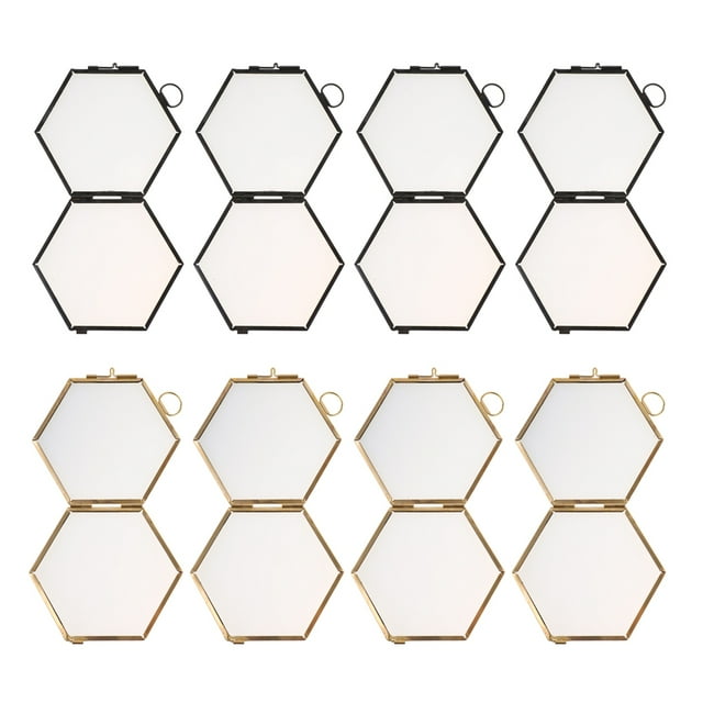 GUOOL 8PC Nordic Hanging Photo Frame Display Portrait Frame Keepsake Wedding Favor
