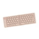 thumbnail image 3 of Teclado de computadora, escritura silenciosa eficiente, recargable, 68 teclas, teclado plegable para teléfono inteligente Rosa, 3 of 8