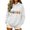 White, variant on CHGBMOK Women Oversized Hoodie Cute Cartoon Pumpkin Print Drop Shoulder Pullover Sweatshirt Long Sleeve Drawstring Casual Tops with Pocket
