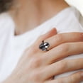 thumbnail image 6 of Halloween Spooky Ghost Open Finger Ring,Fasjewly Silver Plated Cute Ghost Halloween Band Ring Cosplay Party Jewerlry Gifts for Women Men, 6 of 8