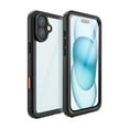 thumbnail image 6 of Casetego for iPhone 16 Plus Case,IP68 Waterproof Dustproof Shockproof Phone Case with Rugged Full Body Protective and Built-in Screen Protector Phone Case for Apple iPhone 16 Plus,Black, 6 of 8