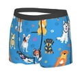 thumbnail image 2 of Kll Cute Dogs Men'S Cotton Boxer Briefs Underwear-X-Large, 2 of 9
