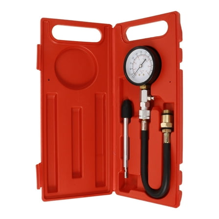 DEEPCRAFF 1Set Alloy Steel Compression Tester Pressure Measurement For Automotive Engine Car Maintenance