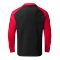 thumbnail image 3 of Men's Outdoor Vintage V-neck Button Long Sleeve Fashion Sports T-shirt L, 3 of 4