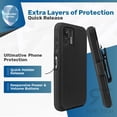 thumbnail image 6 of Rome Tech Motorola Moto G Stylus 5G Defender Case - Plum Pink, 6 of 10