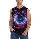 thumbnail image 1 of Fotbe v Men's Camiseta sin Mangas Estampada para Hombres, Playera Casual para Gimnasio, Entrenamiento, Playa-Small, 1 of 7