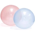 thumbnail image 4 of L Bola de burbuja inflable para diversión al aire libre, Bola de burbuja para agua, globo transparente grande, pelota inflable de goma suave, 4 Uds., 4 of 5