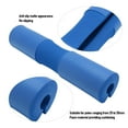 thumbnail image 3 of Barbell Squat Pad, Matte Appearance Neck Shoulder Protective Pad  for 25mm To 35mm Diameter Rod Black,Blue,Yellow,Red,Rosy, 3 of 7