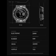 New Watch Digital For Men Smael Luxury Brand Clocks 50m Waterprrof Wrist Watch Military Led Light Reloj 1508 Men's Watches Sport - Digital Wristwatches