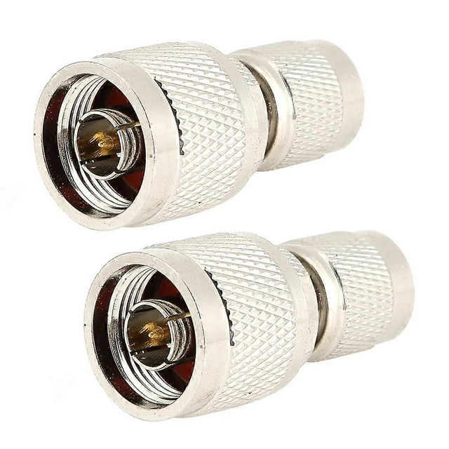 Adaptateur droit 2 pièces 50 ohms N mâle vers TNC mâle pour antennes et radios