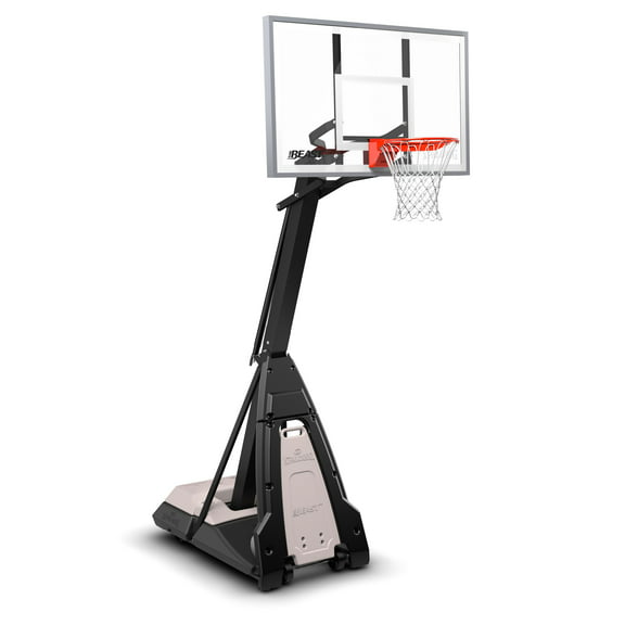 Spalding the Beast® 60 In. Glass Portable Basketball Hoop System