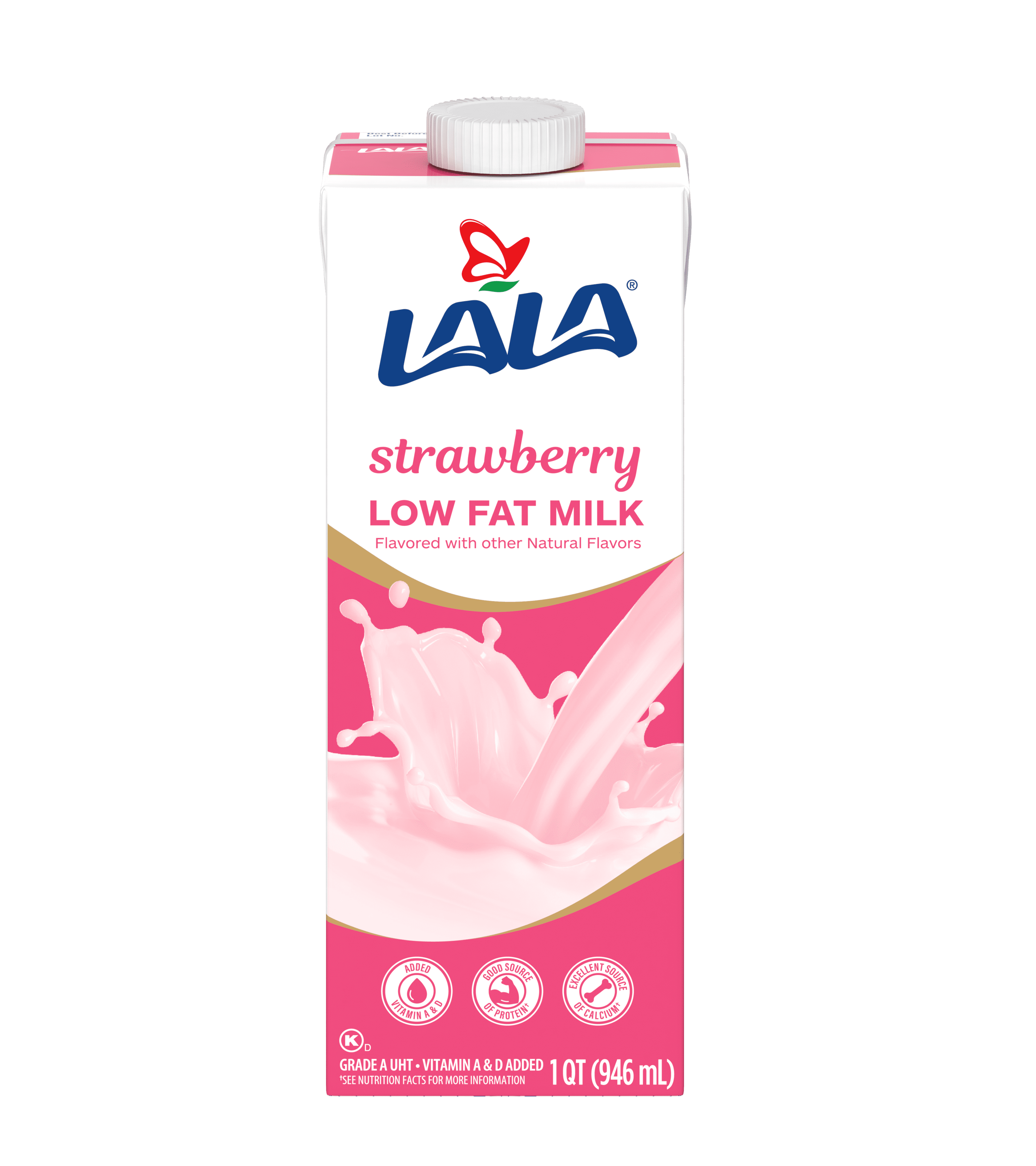 LALA Chocolate 1% Milk UHT 32oz - Walmart.com