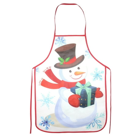

Bar Apron Cartoon Santa Apron Home Cooking Decor Waiter Christmas Kitchen Kitchen，Dining & Bar Snowman Aprons for Women with Pockets Restaurant Aprons with Pockets Chef Hat And Apron for Adults Men