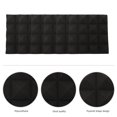 thumbnail image 2 of Weiweiguan 12 Pcs Panneaux Acoustiques en Forme de Pyramide Panneaux d'Amortissement du Son pour Traitement Acoustique, 2 of 7