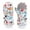 A White, variant on NAISIBABY Boys Winter Gloves (2-6T), Thickened Fleece Lined Windproof Warm Kids Outdoor Ski Mittens White